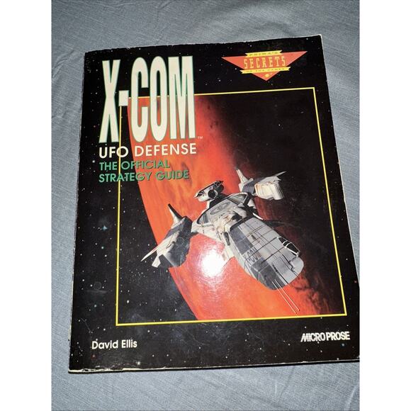 X-Com UFO Defense : The Official Strategy Guide by David Ellis (1995) Micro Pros - Picture 1 of 10